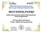 Best paper award at COINS 2025